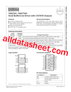 74ACT241SC型号图片