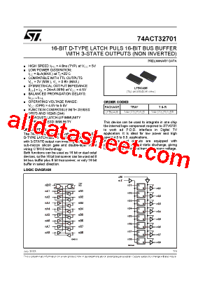 74ACT32701LB型号图片