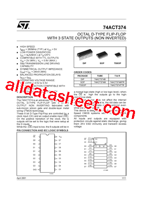 74ACT374MSA型号图片