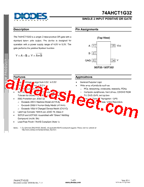 74AHCT1G32W5-7型号图片