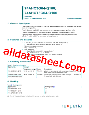 74AHCT3G04-Q100型号图片