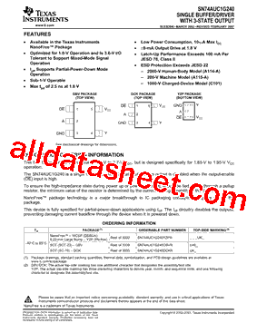 74AUC1G240DBVRG4型号图片