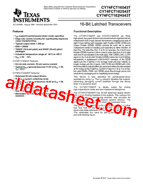 74FCT162543TPVCG4型号图片