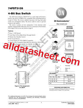 74FST3126DT型号图片
