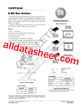 74FST3245QS型号图片