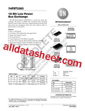 74FST3383QS型号图片