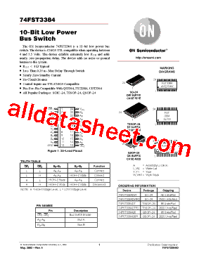 74FST3384DW型号图片