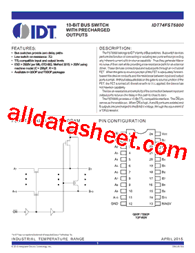 74FST6800QG型号图片