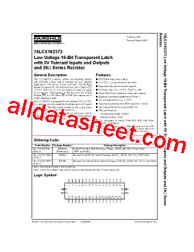74LCX162373MEA型号图片