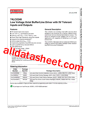 74LCX240MSA_08型号图片