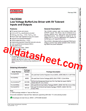 74LCX244-09型号图片