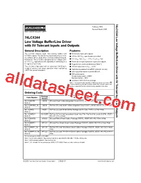 74LCX244BQX型号图片