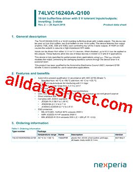 74LVC16240ADGG-Q100型号图片