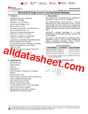 74LVC2G157DCUTE4型号图片