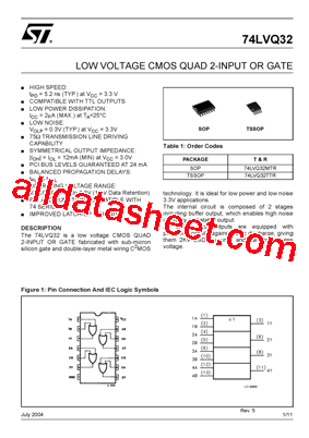 74LVQ32_04型号图片