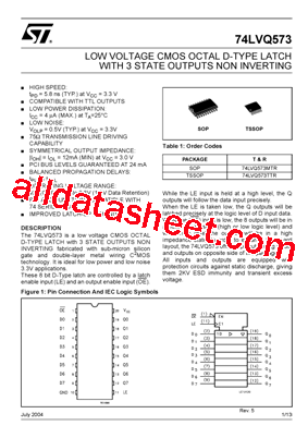 74LVQ573_04型号图片