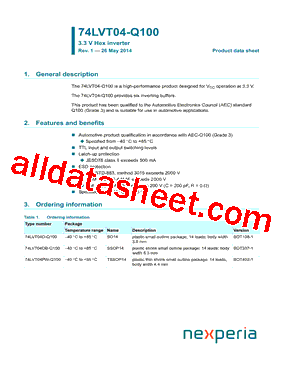 74LVT04-Q100型号图片