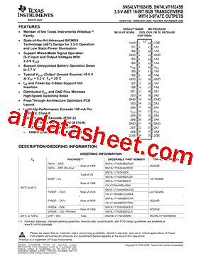 74LVT16245BDGVRG4型号图片