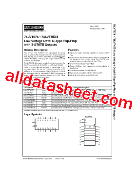 74LVTH574MTCX型号图片