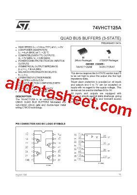 74VHCT125AM型号图片