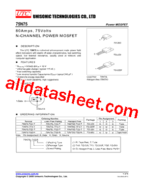 75N75G-TF3-T型号图片