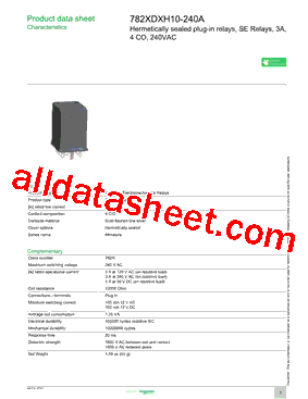 782XDXH10-240A型号图片