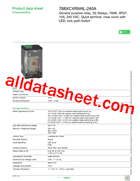 788XCXRM4L-240A型号图片