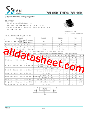 78L05K型号图片