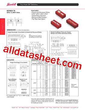 78RB06T型号图片