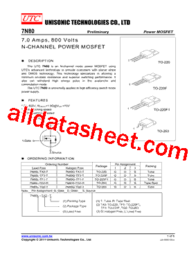 7N80G-TQ2-R型号图片