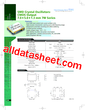 7W-SERIES型号图片