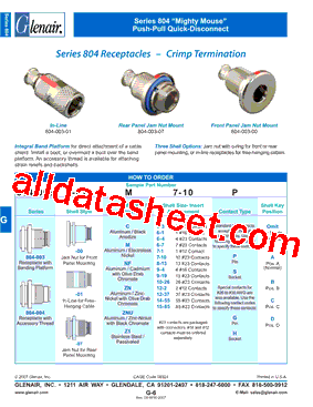 804-004-07C7-1SA型号图片