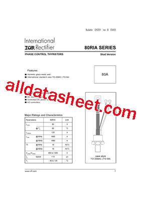 81RIA80型号图片