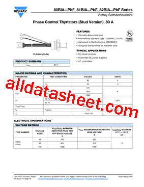 81RIA80PBF型号图片