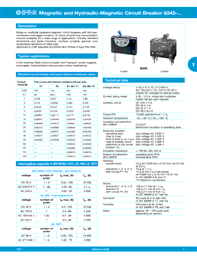 8345-B11A-V0型号图片