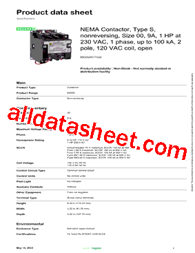 8502SAO11V02型号图片