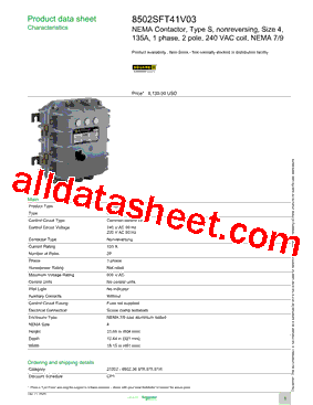 8502SFT41V03型号图片