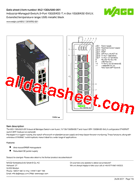 852-1305-000-001型号图片