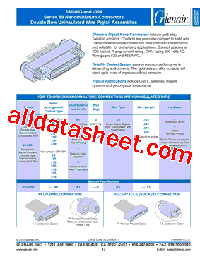 891-003-15PA1-0D3型号图片