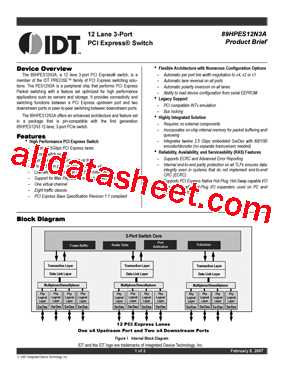 89PES32T8型号图片