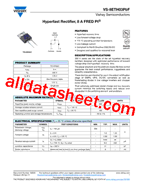 8ETH03PBF型号图片