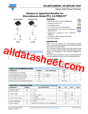 8ETL06SPBF_10型号图片