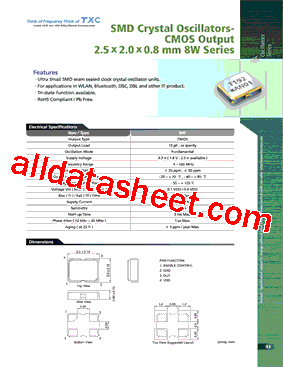 8W-SERIES型号图片