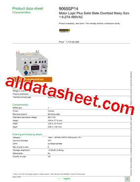 9065SP14型号图片