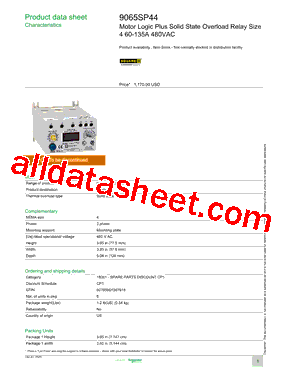 9065SP44型号图片