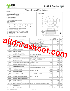 910PTCO型号图片