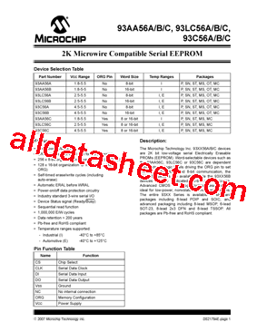 93AA56AXT-E/MC型号图片