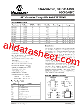 93LC86CTIMSG型号图片