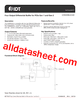 9DB403DFILFT型号图片