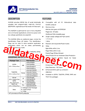 A24C64TMX8R型号图片